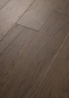High Plains 6 3/8 | Repel Collection | Nomadic Shade | Hickory | Real Hardwood | Water Resistant | Scuff Resistant | 1.2 mm Veneer Thickness | 30.48 Sq. Ft. Per Carton | Wire Brushed Texture image 1