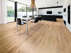 Expressions Hardwood | The Gallery Collection | Poetry Shade | White Oak | Real Hardwood | 4 mm Veneer Thickness | 23.31 Sq. Ft. Per Carton | Wire Brushed Texture image 3