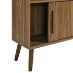 Transmit 59” Bookcase with Sliding Panel Doors image 5