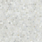Calacatta Gold 1” Hexagon Polished Mosaic Tile | Wall Tile &amp; Backsplash Tile | Marble | Greenguard Gold, USGBC/LEED | 10 Pieces Per Box image 5