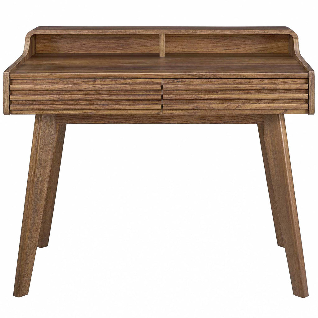 Writing Desk in Walnut Finish image 4