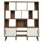 Transmit 59” Bookcase with Sliding Panel Doors image 12