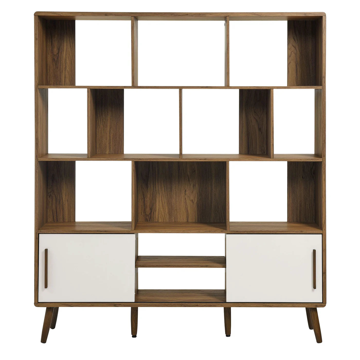 Transmit 59” Bookcase with Sliding Panel Doors image 12