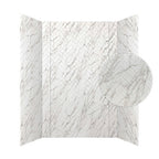 Herringbone Shower Wall Tiles For Shower and Tub Surrounds | Glue Up Easy To Install | 3 Wall Set image 1