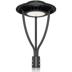 LED Post Top Pole Light with Dusk to Dawn Photocell, 60W/80W/100W/150W Options, 3000K/4000K/5000K CCT Tunable, LED Garden Area Lights for Pathway IP65 Waterproof image 0