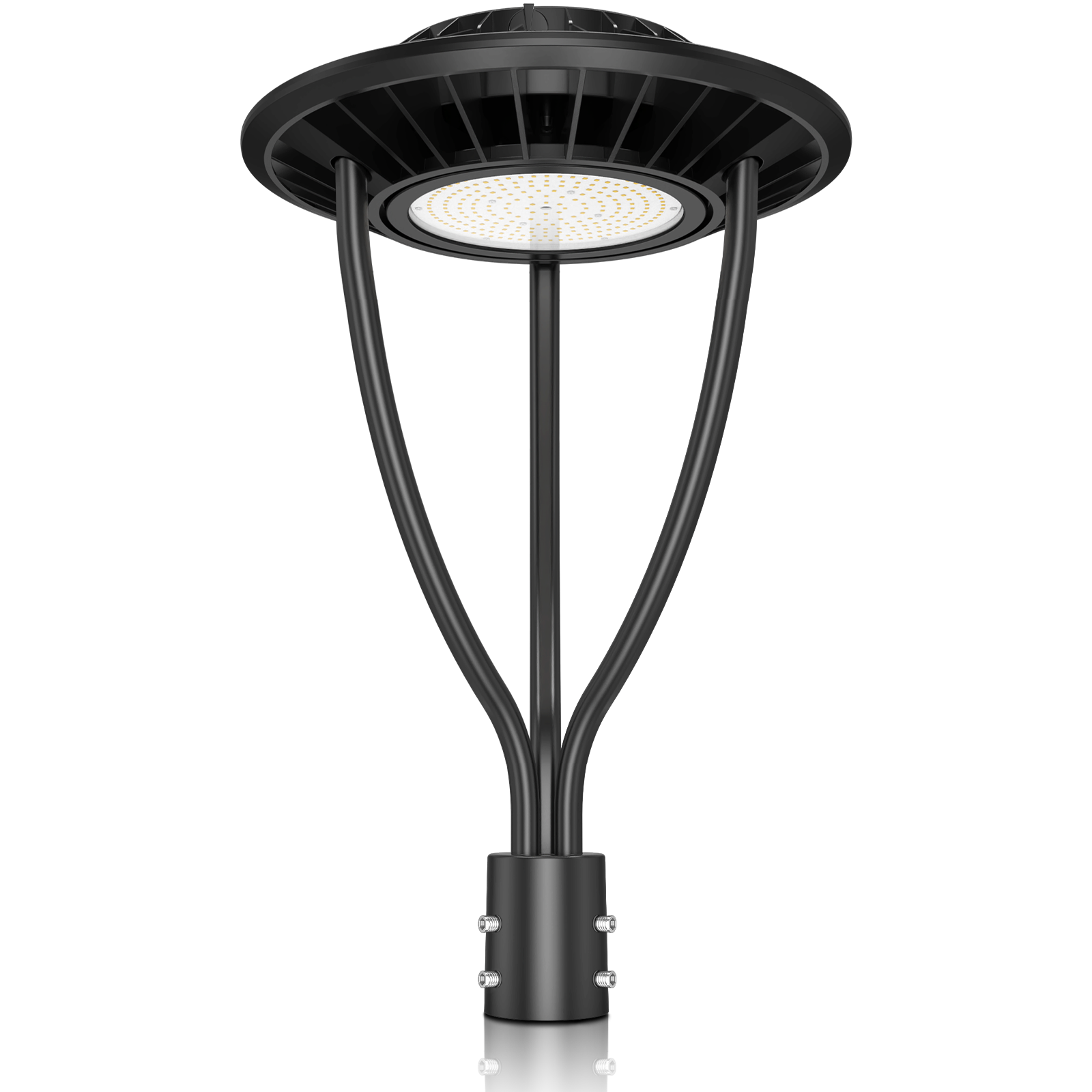 LED Post Top Pole Light with Dusk to Dawn Photocell, 60W/80W/100W/150W Options, 3000K/4000K/5000K CCT Tunable, LED Garden Area Lights for Pathway IP65 Waterproof image 0