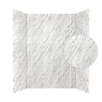 Hex Shower Wall Tiles For Shower and Tub Surrounds | Glue Up Easy To Install | 3 Wall Set image 2