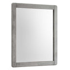 Georgia Wood Mirror in Gray | Streamlined Frame image 1