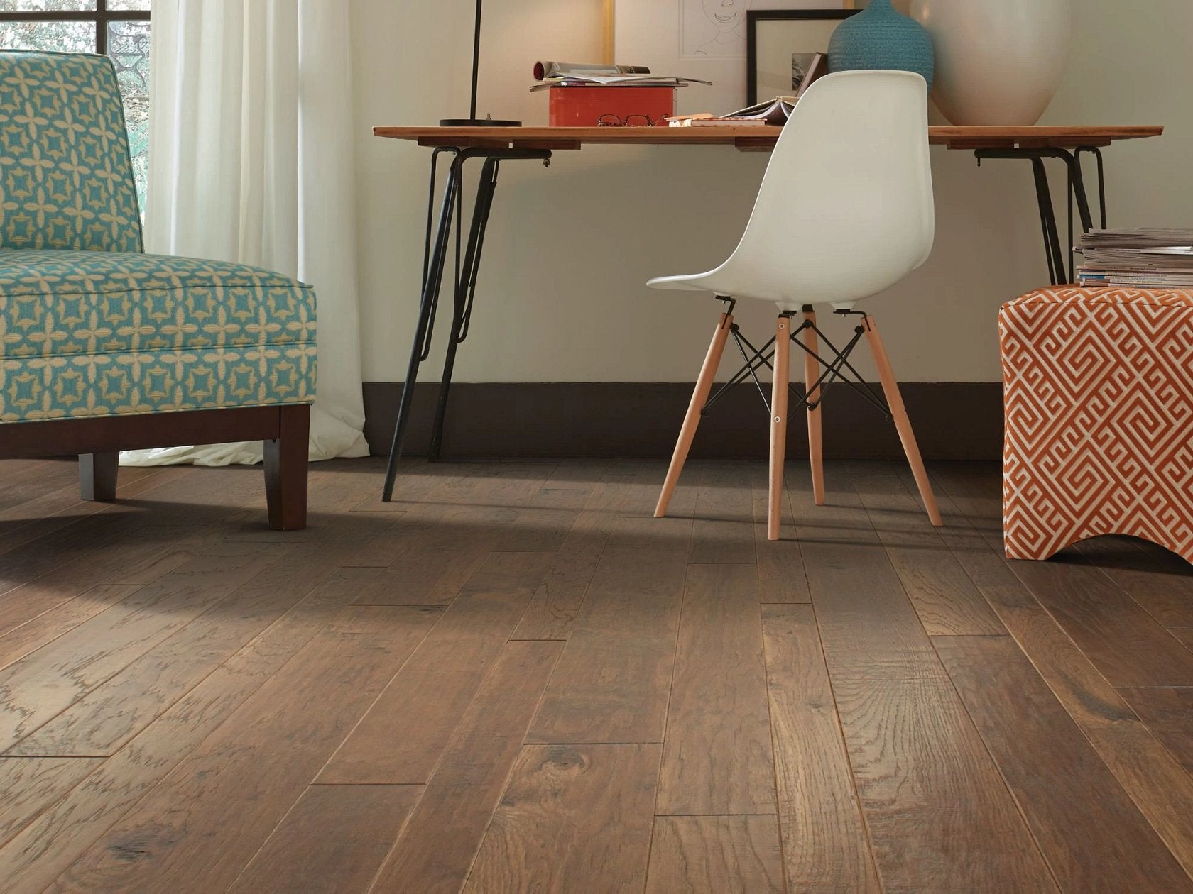 Grant Grove Mixed Width | Epic Plus Collection | Canyon Shade | Hickory | Real Hardwood | Repel - Water Resist | 1.2 mm Veneer Thickness | 34.96 Sq. Ft. Per Carton image 3