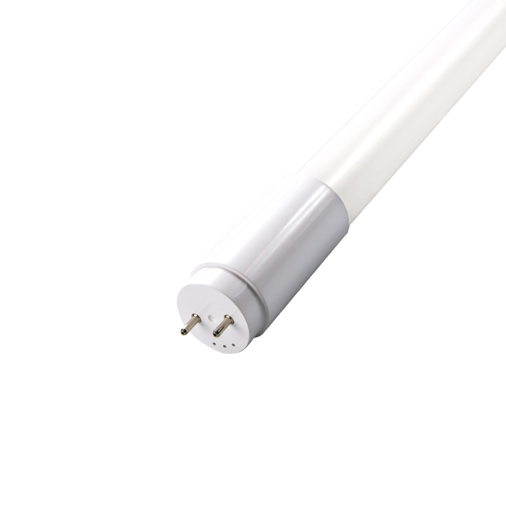 LED T8 Glass Tube | 18 Watt | 2250 Lumens | 4000K/5000K/6500K CCT Tuneable | 120-277Vac | 4 FT | Frosted Lens | Type A+B | Double Ended Power | ETL &amp; DLC Listed | Pack Of 25 image 1