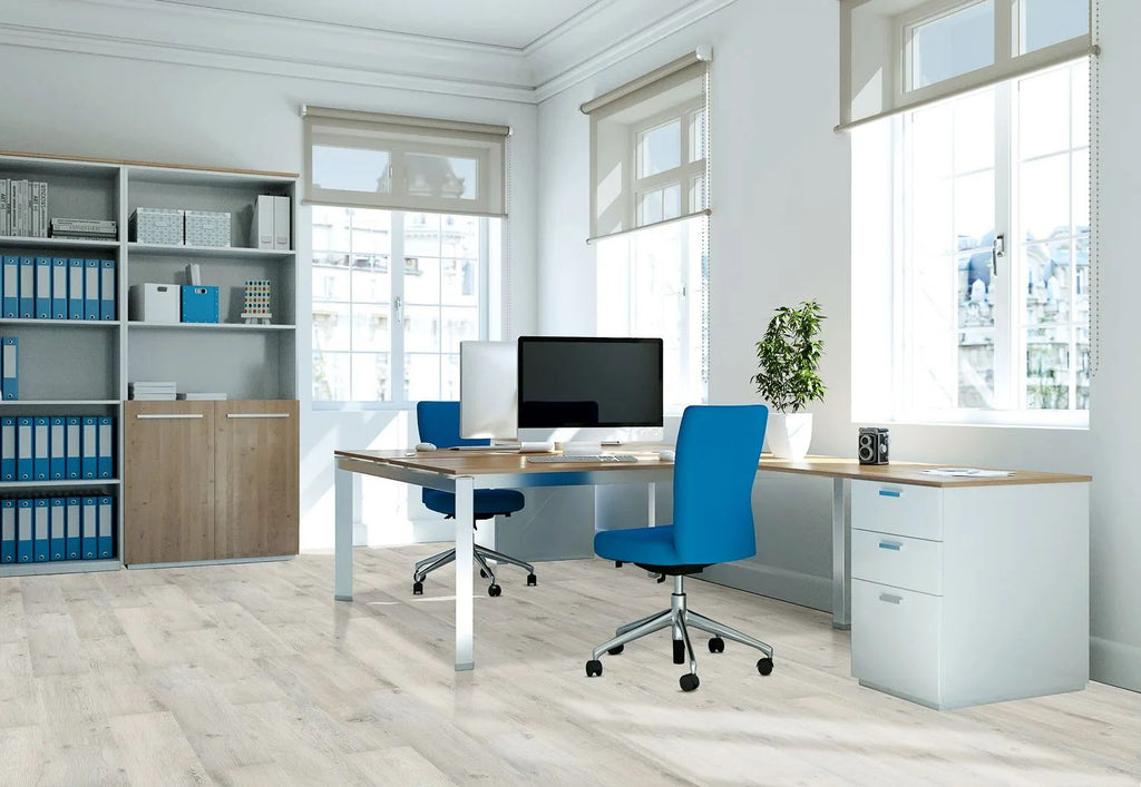 5 mm SPC Vinyl Flooring | 7" X 48" Plank | 1 mm IXPE Padding Attached | 22 Mil Wear Layer Plus 6 Mil UV Layer | Click Lock Installation | Nubo Fortika Series 1521 | Fire Resistant | FloorScore® Certified | 1 Box (10 Planks) image 1
