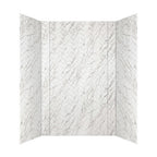 Wavation Shower Wall Tiles For Shower and Tub Surrounds | Glue Up Easy To Install | 3 Wall Set image 2