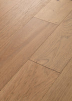 CastleWood Hickory | The Gallery Collection | Highlands Shade | Hickory | Real Hardwood | 3 mm Veneer Thickness | 31.09 Sq. Ft. Per Carton | Wire Brushed Finish image 1