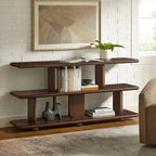 Lyle 2-Tier Sculptural Bookshelf image 14