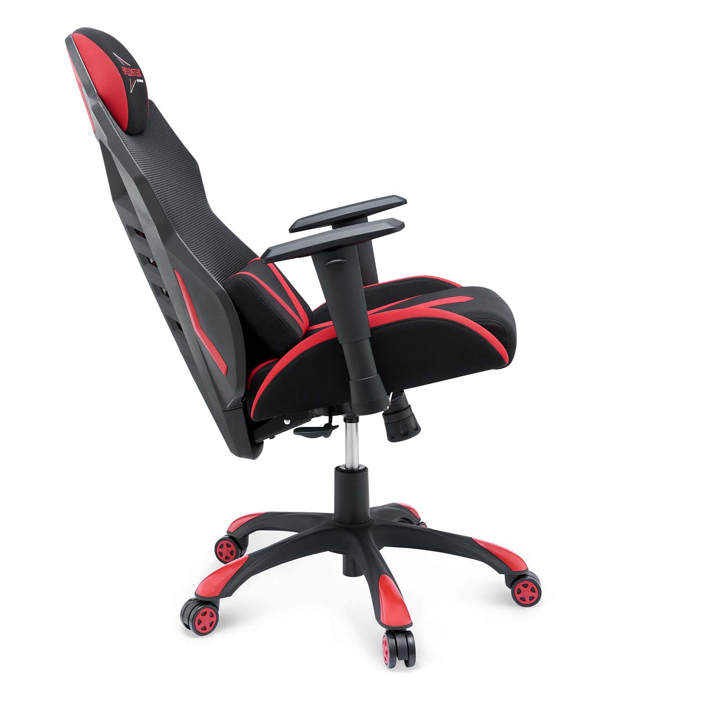 Speedster Mesh Gaming Chair in Black and Red image 10