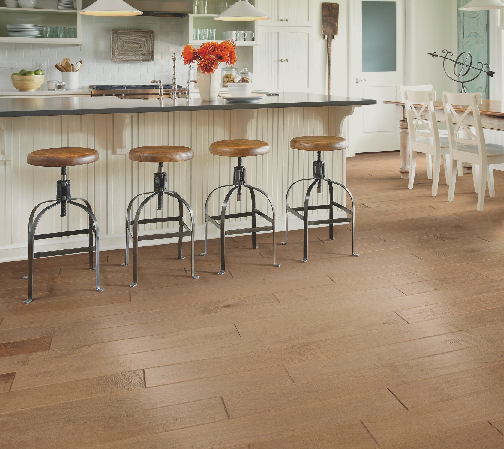 Fairbanks Maple 5 | Epic Plus Collection | Gold Dust Shade | Maple | Real Hardwood | Repel - Water Resist | 1.2 mm Veneer Thickness | 23.66 Sq. Ft. Per Carton image 3