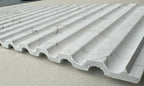 Small Slats Polystyrene Wood Slat Walls 112 in x 12 in - (Pack of 10) / 93 sqft image 5