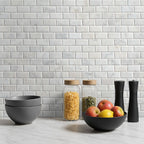 Greecian White Beveled Subway Tile 2x4 | Wall Tile &amp; Backsplash Tile | Italian Marble | Greenguard Gold, USGBC/LEED | 10 Pieces Per Box image 3