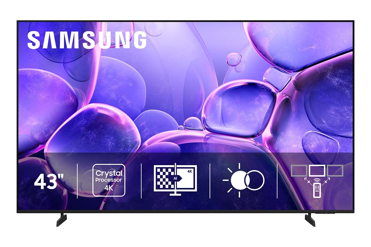 43" Samsung Non-Smart Hospitality TV | Pro:Idiom for Set Top Box Deployments | HU6000F Series | Multi-Code Remote | Crystal Processor 4K | 4K Upscaling | HDR image 1