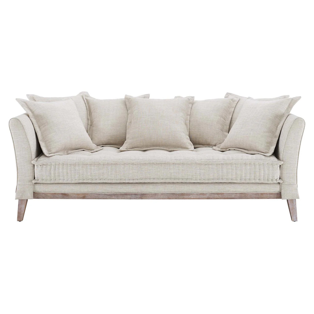 Rowan Light Gray Fabric Sofa image 7