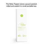 2" Gel Memory Foam Mattress Topper | Queen Size | With Washable Cover | CertiPUR-US® Certified | Pack of 2 image 8