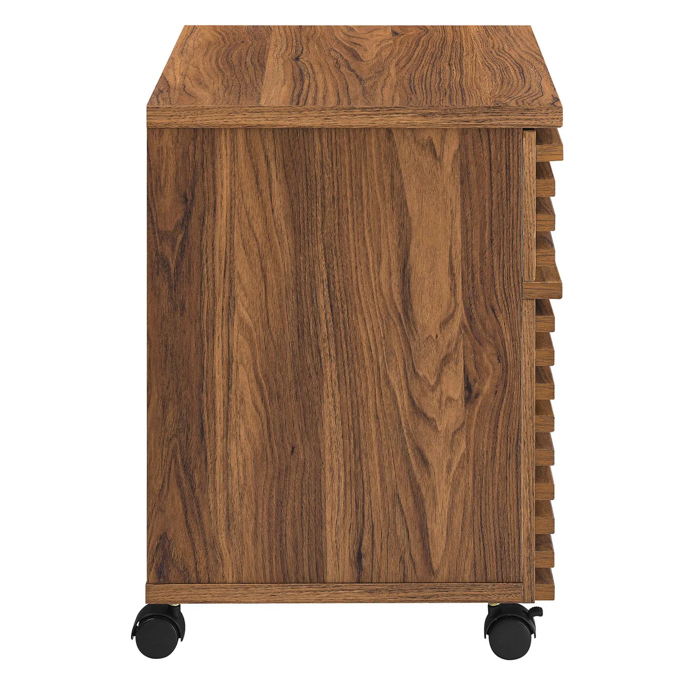 Render Walnut Wood File Cabinet image 2
