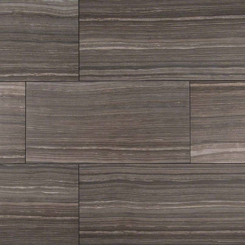 12" X 24" Grey Porcelain Tile | Modern Tile Collection | Limestone | Greenguard Gold, USGBC/LEED | 6 Pieces Per Box image 0
