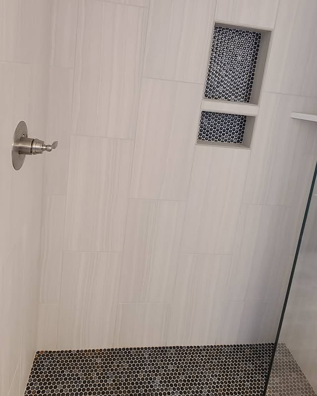 12" X 24" White Porcelain Tile | Modern Tile Collection | Porcelain | Limestone | Greenguard Gold, USGBC/LEED | 6 Pieces Per Box image 1