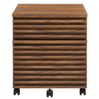 Render Walnut Wood File Cabinet image 6