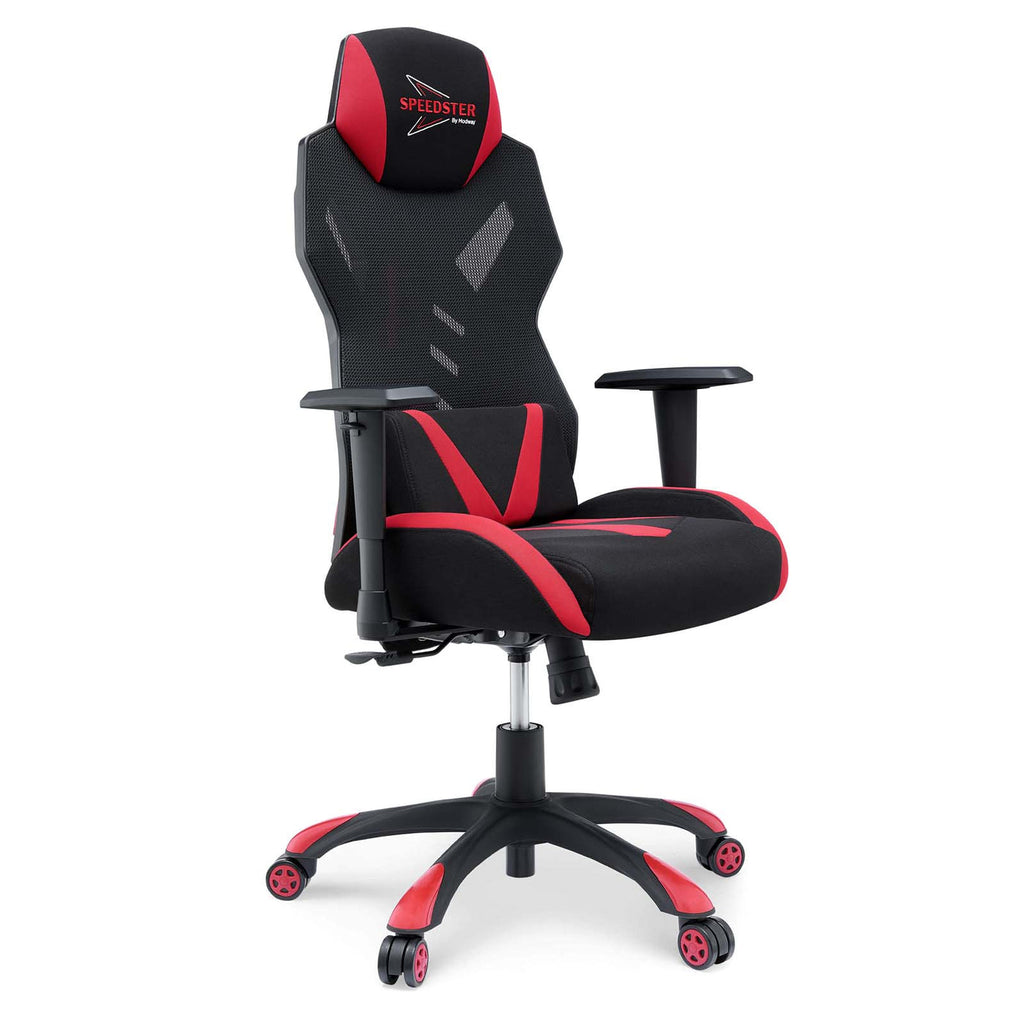 Speedster Mesh Gaming Chair in Black and Red image 14