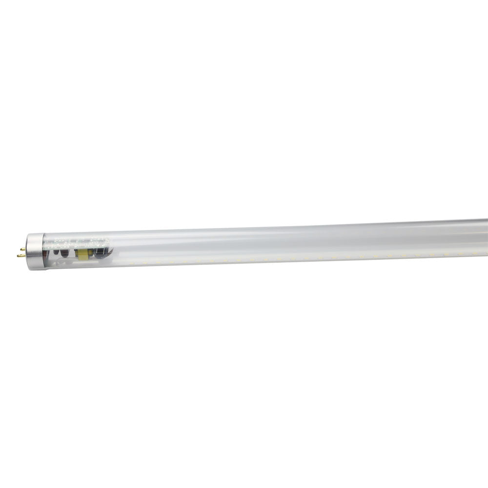 LED T8 Glass Tube | 18 Watt | 2700 Lumens | 5000K or 6500K Option | 120-277V | 4 FT | Clear Lens | Type A+B | Single &amp; Double Ended Power | UL &amp; DLC Listed | Pack Of 25 image 3