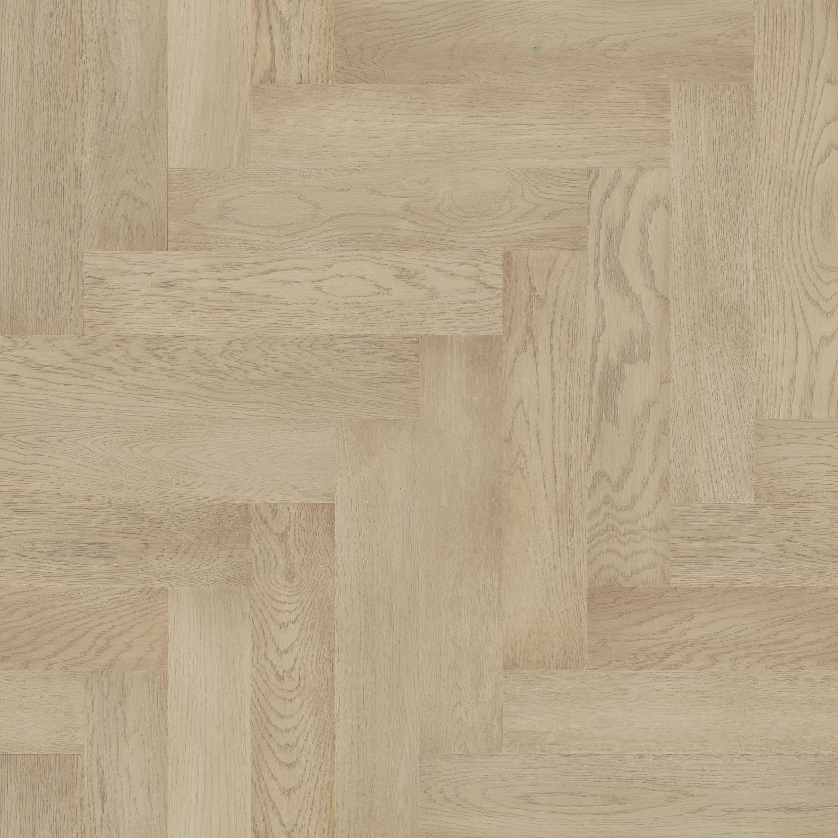 Empire Oak Herringbone | The Gallery Collection | Astor Shade | White Oak | UV Aluminum Oxide Finish | 1.2 mm Veneer Thickness | 27.9 Sq. Ft. Per Carton image 3