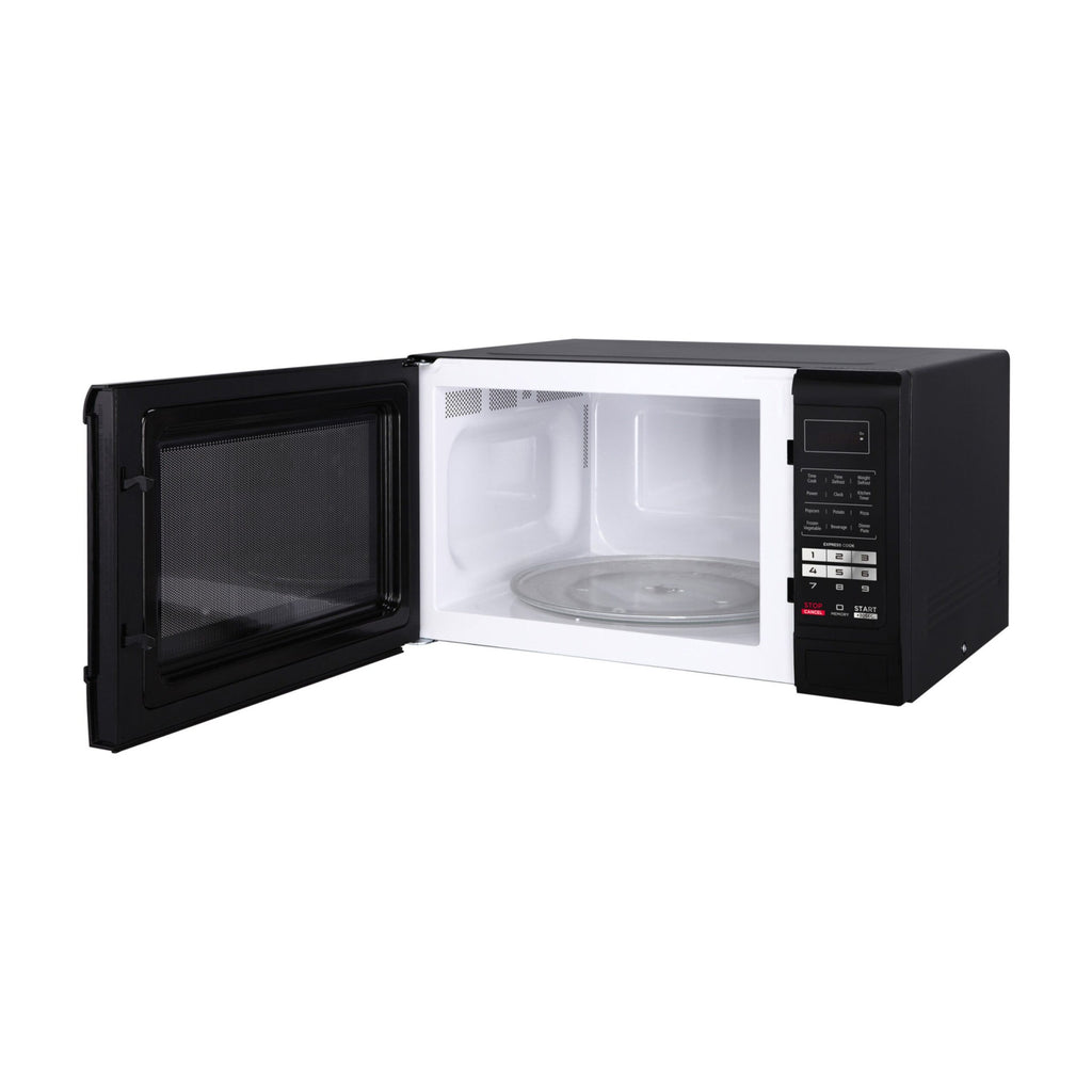 Magic Chef 1.6 Cu. Ft Countertop Microwave | 1100 Watt | Black Or White Color Options | Digital Display | 6 Auto Cooking Modes | Child Lock | 8 Years Warranty On Magnetron image 1