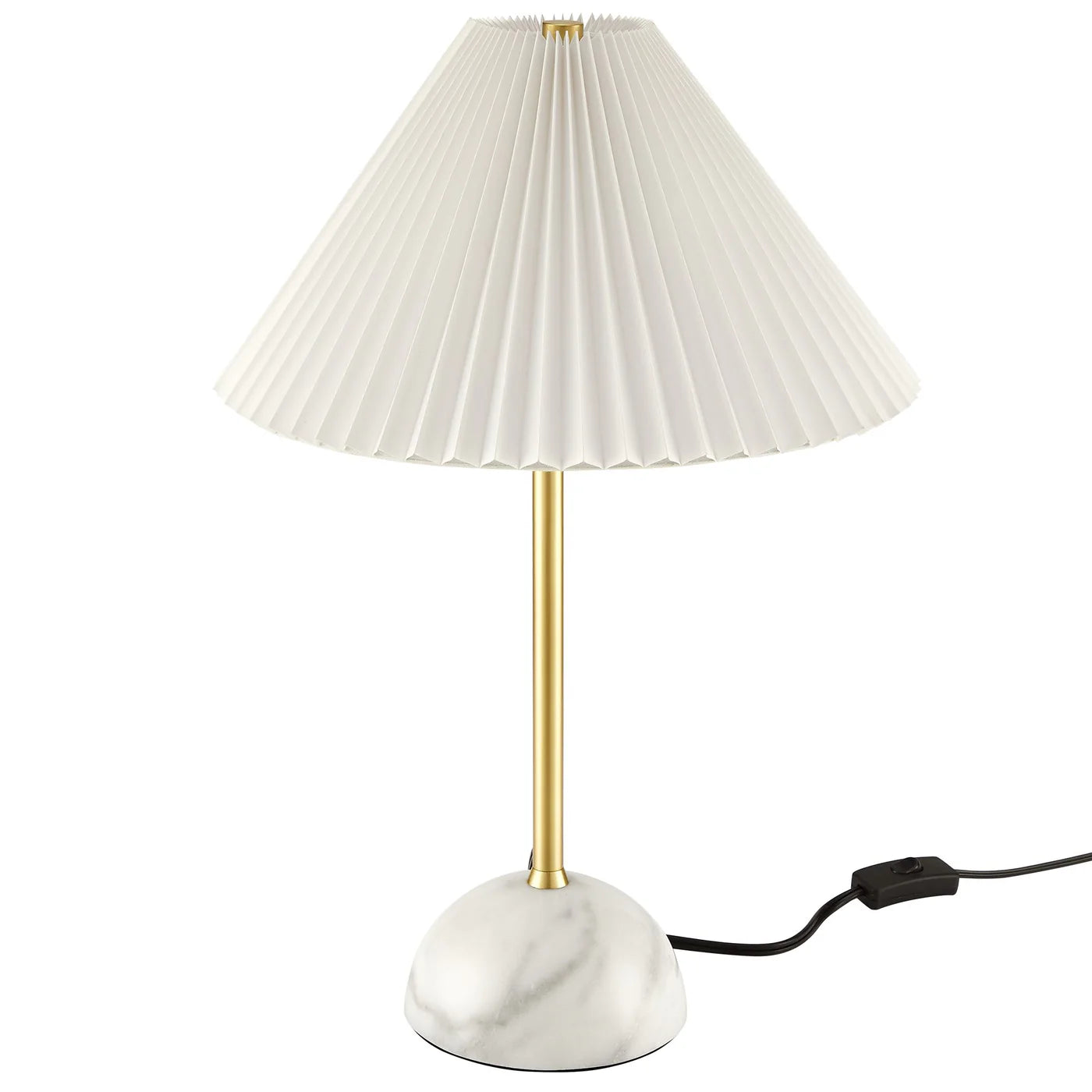 Illusion Dome Table Lamp with a Marble-Inspired Base | Pack of 2 image 11