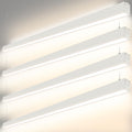 LED Suspended Up and Down Adjustable Light | 3000K/4000K/5000K CCT Tuneable | 0-10V Dimming | Commercial and Residential | Ideal for Office, Home, Shop, Garage, School | Pack of 4 image 0