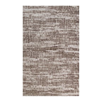 Darja Distressed Rustic Modern Area Rug | Light and Dark Tan | 5X8 &amp; 8X10 Size Options | Textured Soft Low Pile Weave | Gripping Rubber Underside | Polypropylene / Chenille Yarn image 1
