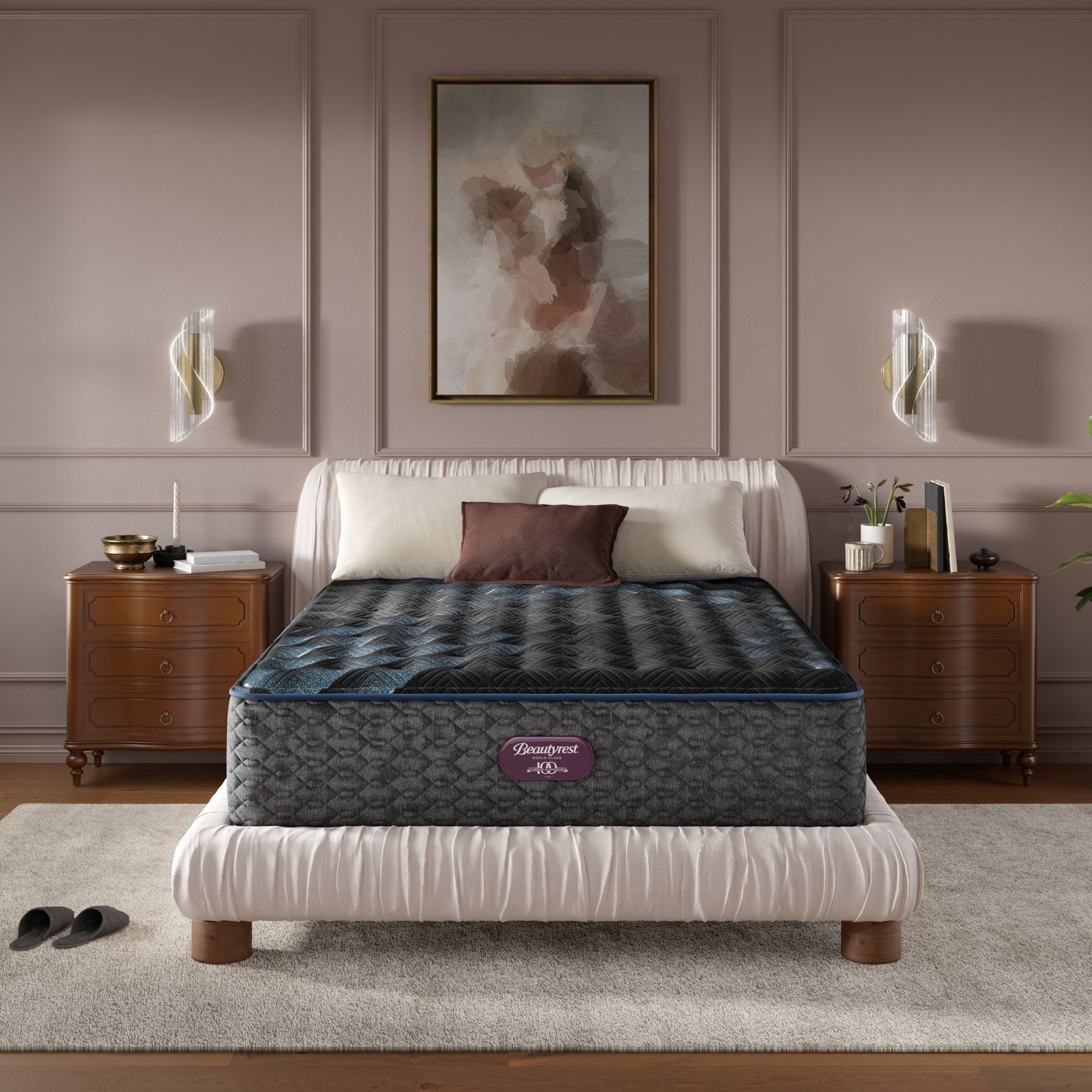 Beautyrest® Hybrid Mattress | World Class Series | 1000 Density Pocketed Coil® Technology | Premier Individualized Support | Motion Separation | Responsive Pressure Relief | CertiPUR-US® Certified | 10-Year Limited Warranty | 100-Night Trial image 8