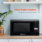 Magic Chef 1.6 Cu. Ft Countertop Microwave | 1100 Watt | Black Or White Color Options | Digital Display | 6 Auto Cooking Modes | Child Lock | 8 Years Warranty On Magnetron image 8
