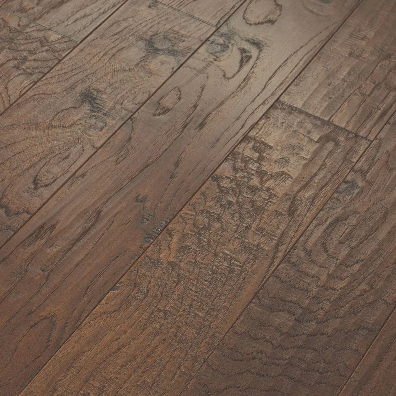 Grant Grove Mixed Width | Epic Plus Collection | Canyon Shade | Hickory | Real Hardwood | Repel - Water Resist | 1.2 mm Veneer Thickness | 34.96 Sq. Ft. Per Carton image 1