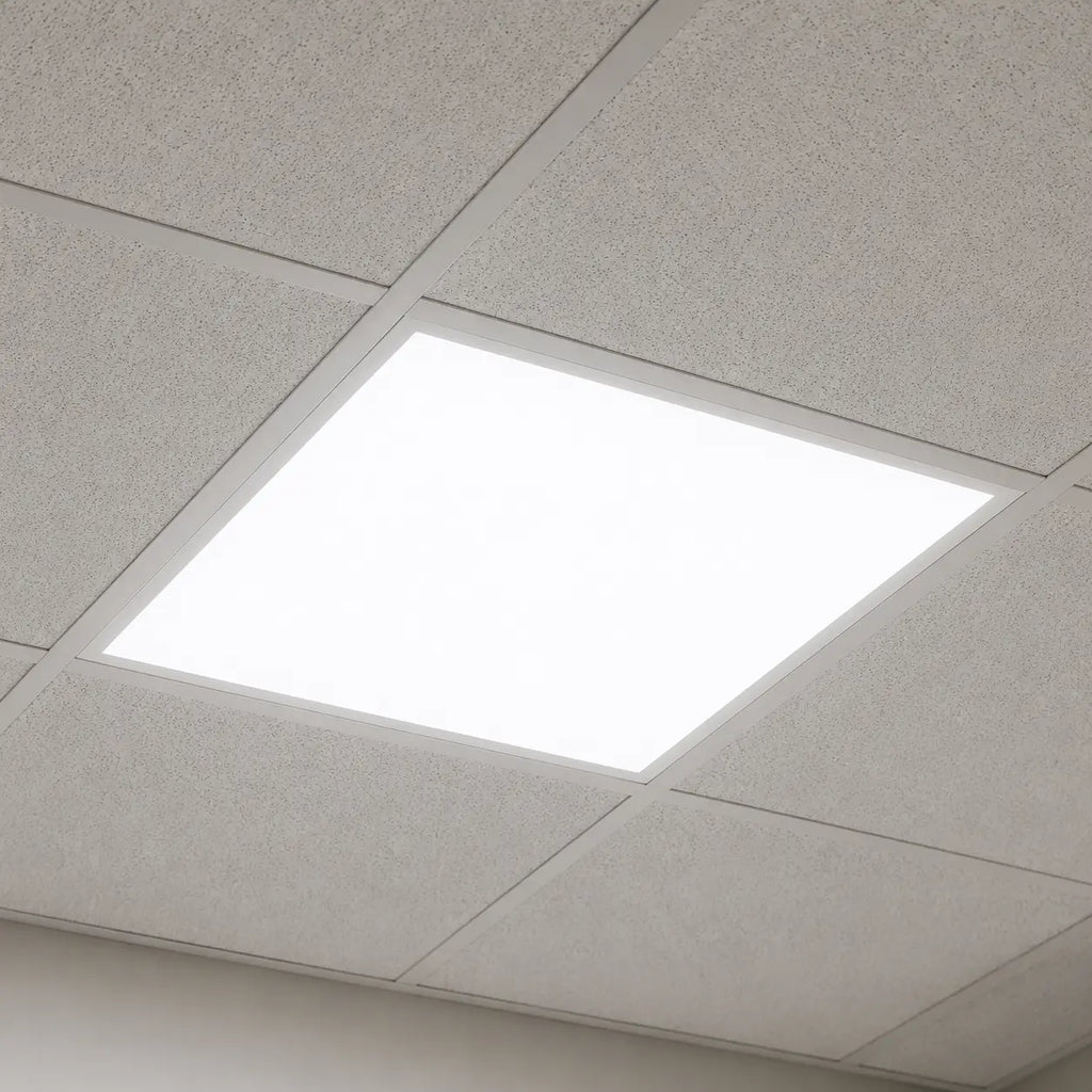 2x2 LED Panel Light with Emergency Battery Backup, Adjustable Wattage & CCT | ETL, DLC Premium
