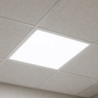 2x2 LED Panel Light with Emergency Battery Backup, Adjustable Wattage & CCT | ETL, DLC Premium