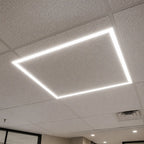 2x2 LED Frame Light – Selectable Wattage & CCT | DLC Premium, ETL