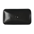 Tuscany 28"W x 15-3/8"D Ceramic Rectangular Bathroom Vessel Sink | Matt Black, Matt Gray & White Color Options | Jonava Series | Premium Quality Ceramic Construction | Elegant Modern Style Design image 0