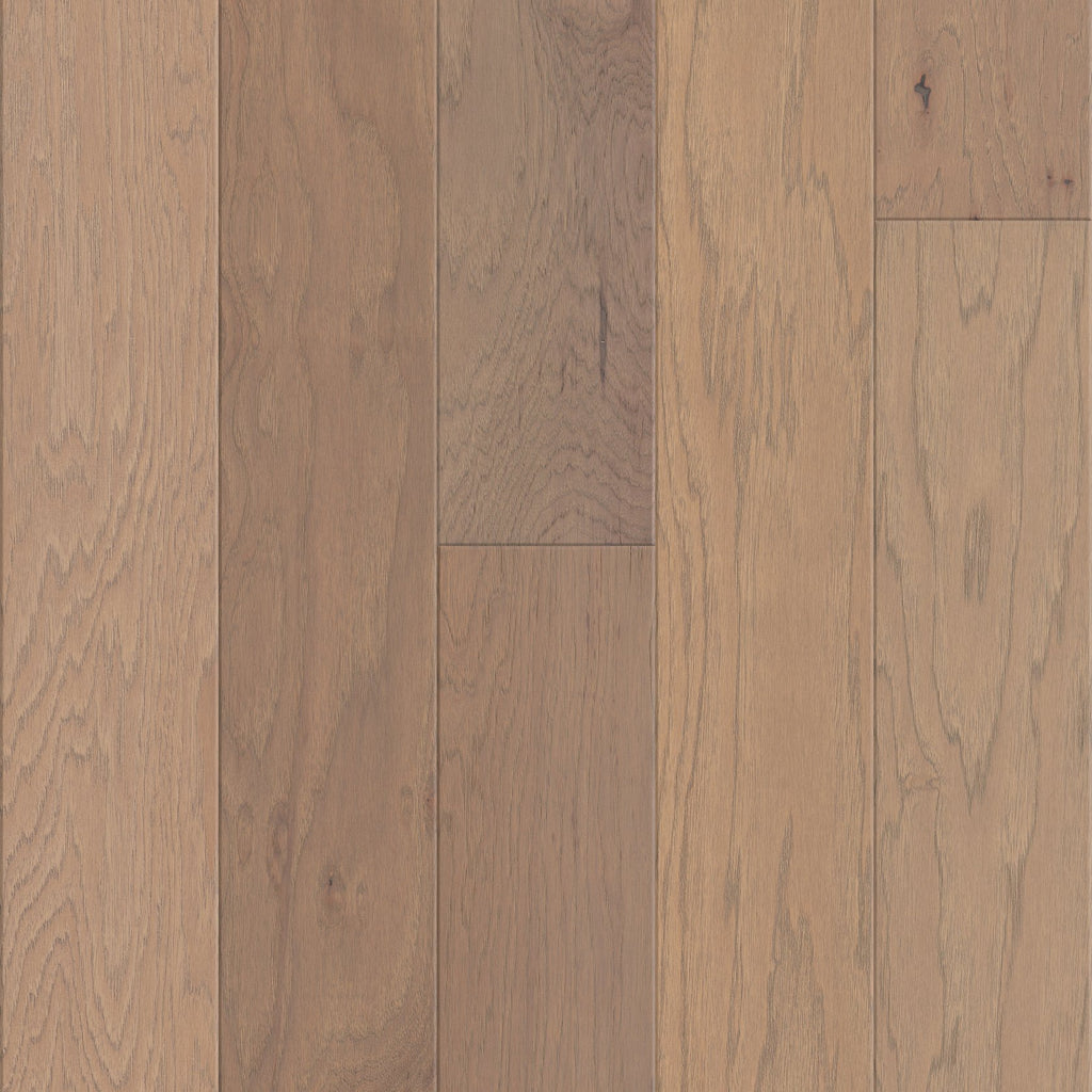 High Plains 6 3/8 | Repel Collection | Sumac Shade | Hickory | Real Hardwood | Water Resistant | Scuff Resistant | 1.2 mm Veneer Thickness | 30.48 Sq. Ft. Per Carton | Wire Brushed Texture image 2
