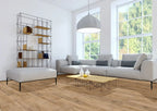 5 mm SPC Vinyl Flooring | 7" X 48" Plank | 1 mm IXPE Padding Attached | 22 Mil Wear Layer Plus 6 Mil UV Layer | Click Lock Installation | Felica Fortika Series 1523 | Fire Resistant | FloorScore® Certified | 1 Box (10 Planks) image 2