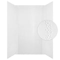 Cascade Shower Wall Tiles For Shower and Tub Surrounds | Glue Up Easy To Install | 3 Wall Set image 0