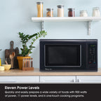 Magic Chef 0.9 Cu. Ft Countertop Microwave | 900 Watt | Black | 6 Auto Cooking Modes | Child Lock | Digital Display | 10 Power Levels |  8 Years Warranty On Magnetron image 7
