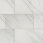 Pietra Calacatta Porcelain Tile | Modern Tile Collection | Porcelain | Marble | Greenguard Gold, USGBC/LEED | 4 or 8 Pieces Per Box image 12