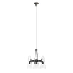 Beacon 3-Light Pendant Light | Clear Black, Clear Satin Brass, Opal Black, Opal Satin Brass Color Options |  Ideal For Living Room, Bedroom, Kitchen, Dining Area, Bathroom, Or Office image 7