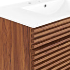 36" / 30" Bathroom Vanity In Multiple Colors | Modern Design Vanity With Basin For Homes, Hotels image 6